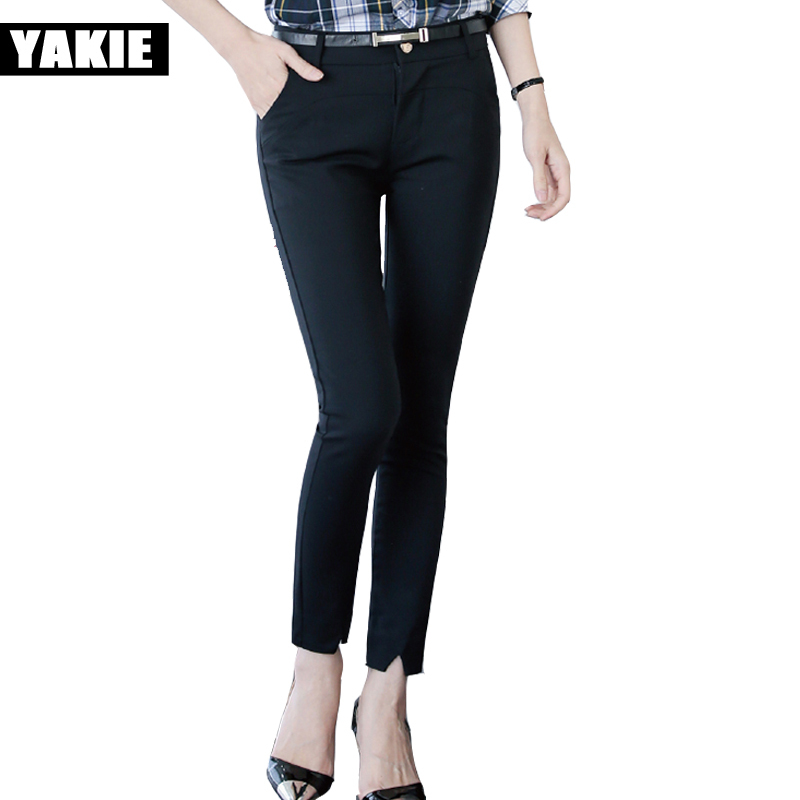 Formal Style pencil Pants -XXL All Match High Waist Women Trousers Slim Big Size Pantalon summer Solid Black Long Pants 210519
Formal Style pencil Pants -XXL All Match High Waist Women Trousers Slim Big Size Pantalon summer Solid Black Long Pants 210519