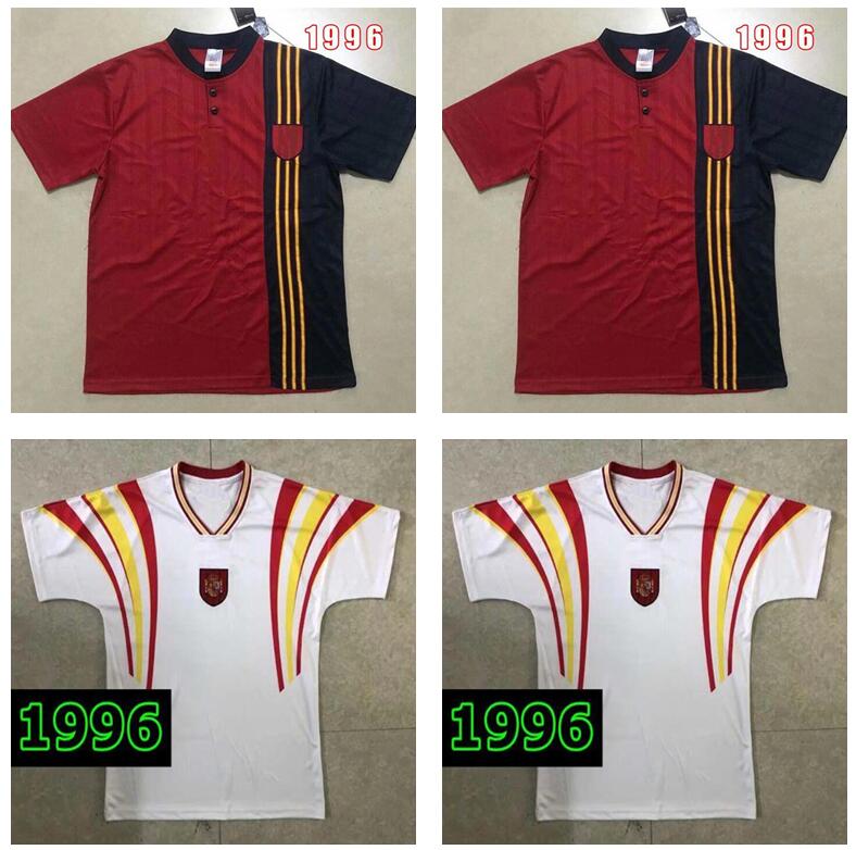 2002 2008 2012 Retro Spain RAMOS Soccer Jersey 94 96 08 DAVID VILLA RAUL TORRES return football shirt XAVI HIERRO A. INIESTDEWS, Gold
2002 2008 2012 Retro Spain RAMOS Soccer Jersey 94 96 08 DAVID VILLA RAUL TORRES return football shirt XAVI HIERRO A. INIESTDEWS, Gold