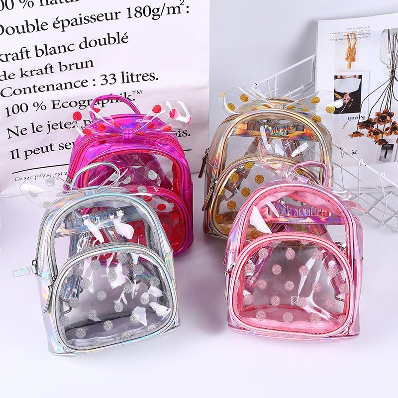 School Bags Kids Mini Backpack Purse Cute PVC Transparent For Baby Girls Dot Toddler Clear Bag, Gold
School Bags Kids Mini Backpack Purse Cute PVC Transparent For Baby Girls Dot Toddler Clear Bag, Gold