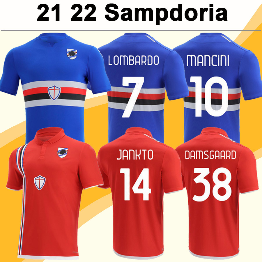 21 22 Sampdoria EKDAL CANDREVA DAMSGAARD Mens Soccer Jerseys QUAGLIARELLA GABBIADINI YOSHIDA Home Away 3rd Short Sleeve Football Shirt, Qm6125 21 22 3rd ser.e a patch
21 22 Sampdoria EKDAL CANDREVA DAMSGAARD Mens Soccer Jerseys QUAGLIARELLA GABBIADINI YOSHIDA Home Away 3rd Short Sleeve Football Shirt, Qm6125 21 22 3rd ser.e a patch