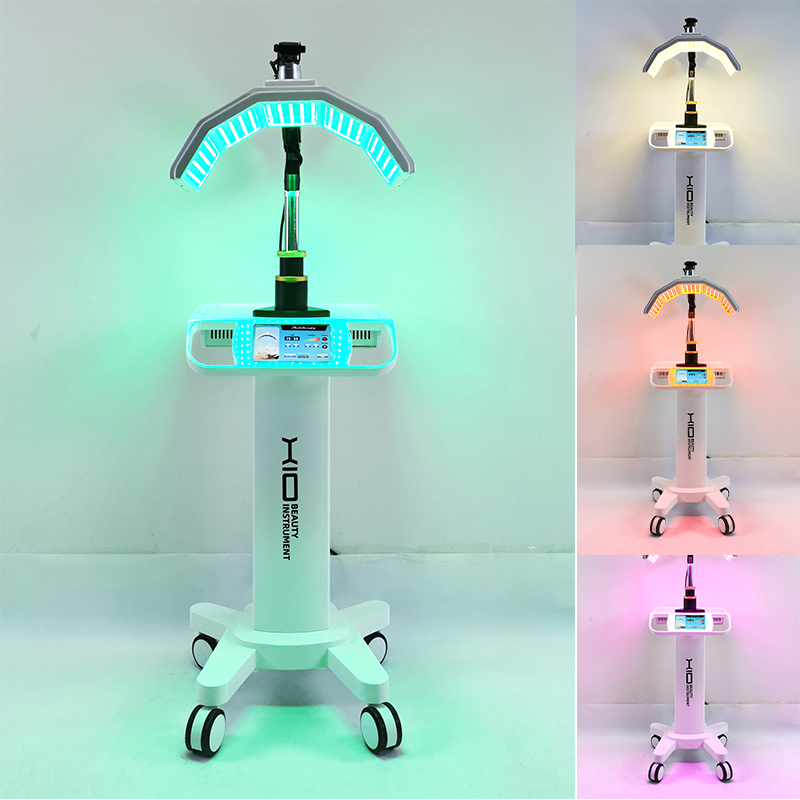 PDT LED Light Therapy Beauty machine with RED BLUE YELLOW GREEN lights big high power LED lamps