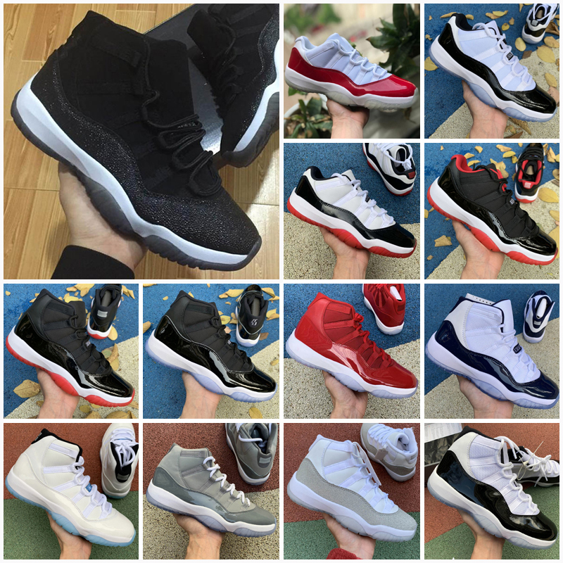 XI Jumpman 11s Bred 11 Concord Mens Outdoor Shoes Platinum Tint Gym Red Cap and Gown PRM Heiress Women men sports Sneakers 36-47, As shown 1
XI Jumpman 11s Bred 11 Concord Mens Outdoor Shoes Platinum Tint Gym Red Cap and Gown PRM Heiress Women men sports Sneakers 36-47, As shown 1