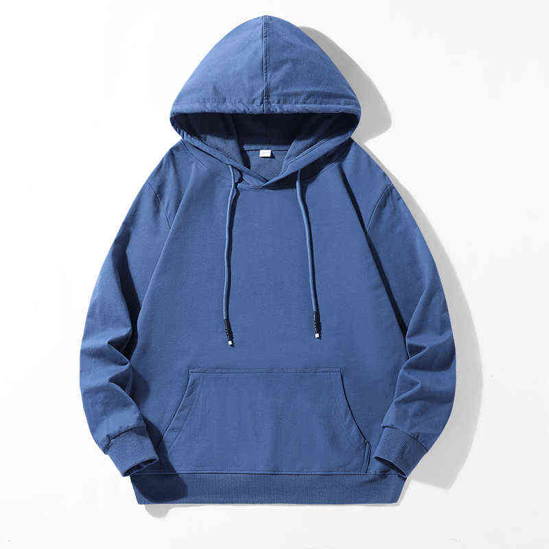KKSKY Oversize Hoodie Sweatshirts Men Cotton Basic Pullover Streetwear Hip Hop Solid Hoodies Men Clothing Black White Pull Homme 211106