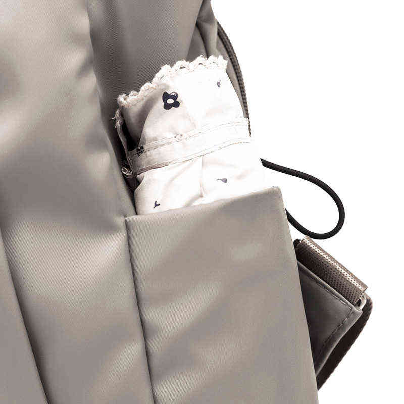 Women Backpack Fashion Large-capacity Anti-theft High-quality Nylon Fabric Solid Ladies Bagpack Big Leisure travel bag pack 44z Y1105