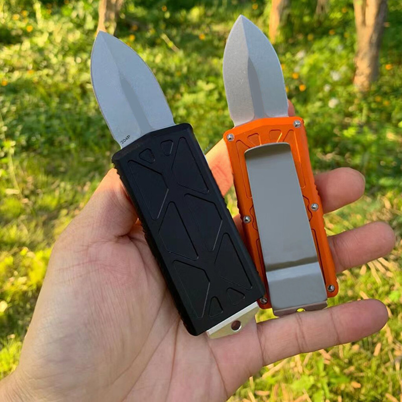 NEW Automatic Survival knife D2 double blade Aviation aluminum handle Hunting Camping Outdoor EDC Tool 2 Colors
NEW Automatic Survival knife D2 double blade Aviation aluminum handle Hunting Camping Outdoor EDC Tool 2 Colors
