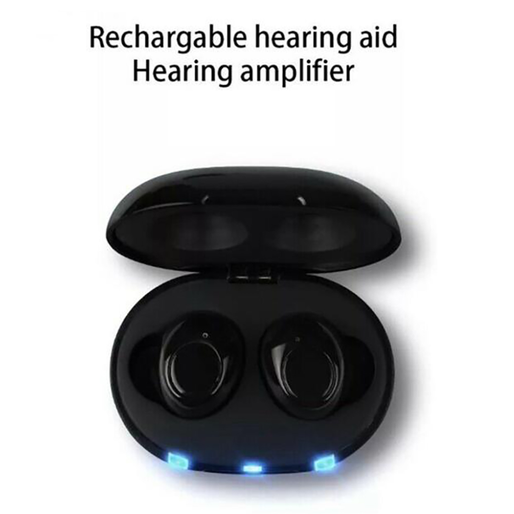 Portable Hearing Aid Mini Ear Sound Amplifier Adjustable Ear Hearing Amplifier Aid Kit Tone Hearing Aids for the Deaf/ElderlyScouts
Portable Hearing Aid Mini Ear Sound Amplifier Adjustable Ear Hearing Amplifier Aid Kit Tone Hearing Aids for the Deaf/ElderlyScouts
