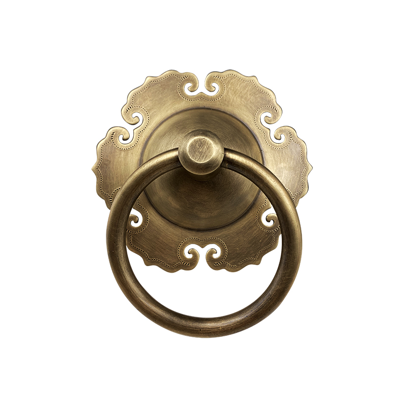 Chinese antique drawer knob furniture handle hardware Classical wardrobe cabinet shoe door closet cone vintage pull ring