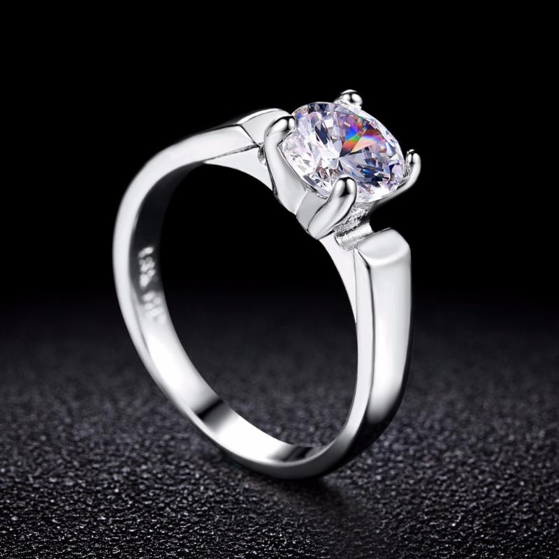 Wedding Rings Cubic Zirconia Silver Color Wedding/Engagement Finger Fashion Brand Jewelry For Man And Women Anel Anillos DWR053, Slivery;golden
Wedding Rings Cubic Zirconia Silver Color Wedding/Engagement Finger Fashion Brand Jewelry For Man And Women Anel Anillos DWR053, Slivery;golden