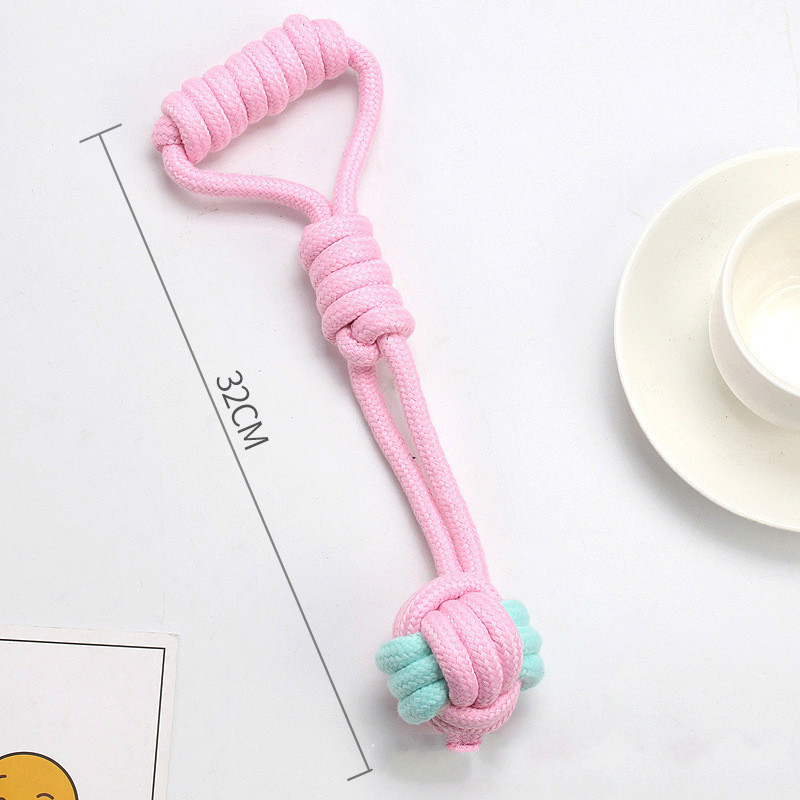 7 PCS/Set Dog Toys Ball Toothbrush Interactive Dog Puppy Pet Toys Durable Dogs Chew Toy Cleaning Teeth Funny Bite-Resistant