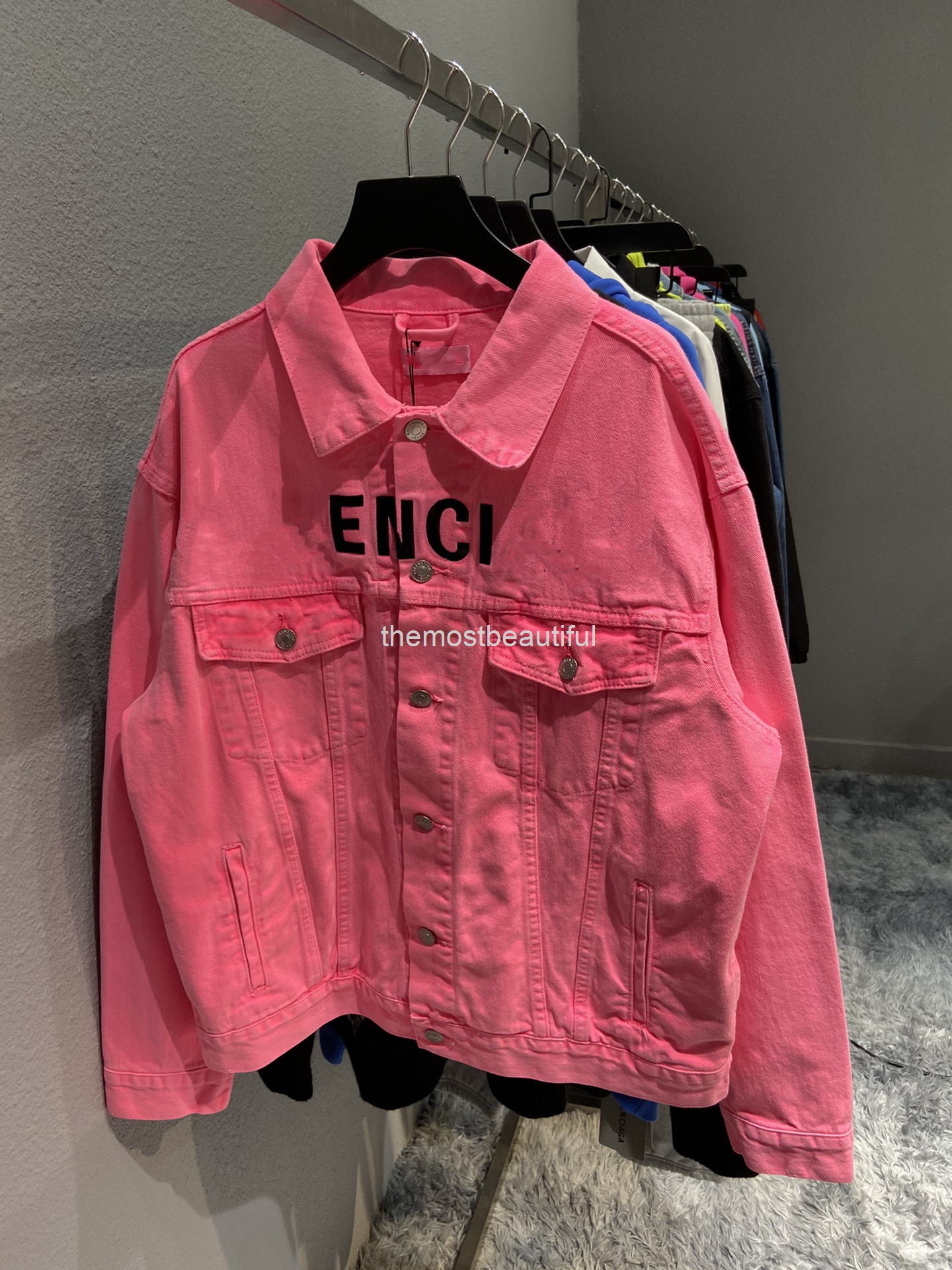 Women's Jackets Autumn and winter high version b family chest embroidery heavy industry washing jacket loose men's women's same denim, 2# packing bag
Women's Jackets Autumn and winter high version b family chest embroidery heavy industry washing jacket loose men's women's same denim, 2# packing bag