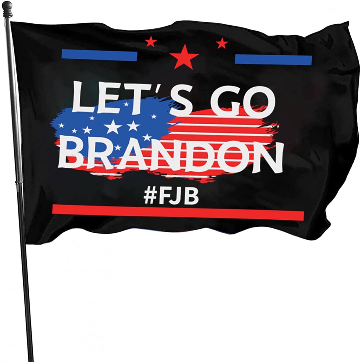 

Lets Go Brandon Flag, Drawing tools 3*5 Ft FJB Indoor Oudoor Garden Flags-Double Sided Printing Fadeproof Polyester Fabric with Brass Grommets