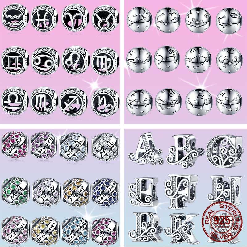 Other 2022 Plata Charms Of Ley 925 Silver 12 Constellation 26 Letters Beads Fit Original Bracelets For Women DIY Jewelry
Other 2022 Plata Charms Of Ley 925 Silver 12 Constellation 26 Letters Beads Fit Original Bracelets For Women DIY Jewelry