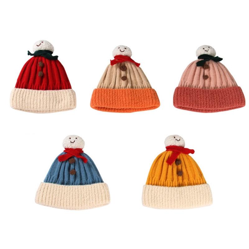 Caps & Hats D7WF Soft Knitted Wool Baby Hat Cute Bonnet Autumn Winter Warm Thicken Beanie For Born Infants, Yellow
Caps & Hats D7WF Soft Knitted Wool Baby Hat Cute Bonnet Autumn Winter Warm Thicken Beanie For Born Infants, Yellow