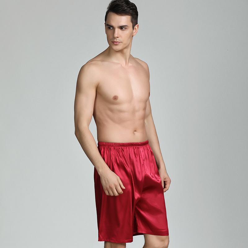 Men's Shorts New-style Satin Silk Sleepwear Pajamas Spring Solid Color Casual Nightwear Thin Loose Furnishing Homewear 0ULW, Color-001
Men's Shorts New-style Satin Silk Sleepwear Pajamas Spring Solid Color Casual Nightwear Thin Loose Furnishing Homewear 0ULW, Color-001
