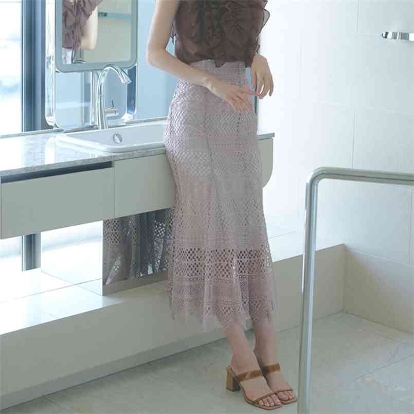 Japan Style Temperament Bodycon Trumpet Skirt Elegant Hollow Out Lace Faldas Mujer High Waist Mermaid Jupe Feminino 210708, Grey tops
Japan Style Temperament Bodycon Trumpet Skirt Elegant Hollow Out Lace Faldas Mujer High Waist Mermaid Jupe Feminino 210708, Grey tops