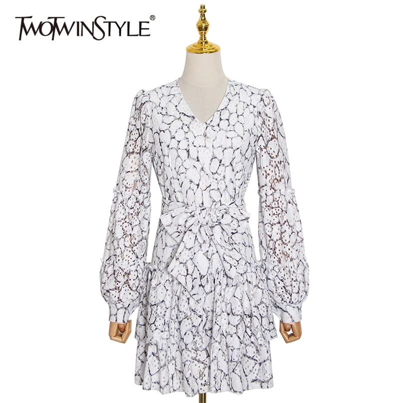 Elegant Ruffle Print Dress For Women V Neck Lantern Sleeve High Waist Mini Dresses Female Summer Fashion 210520, As picture
Elegant Ruffle Print Dress For Women V Neck Lantern Sleeve High Waist Mini Dresses Female Summer Fashion 210520, As picture