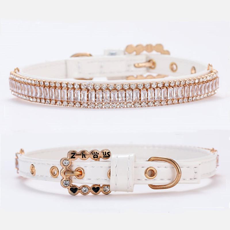 Dog Collars & Leashes Shiny Pet Rhinestone Collar Puppy Cat Wedding Luxury Necklace For Dogs Cats Accessories
Dog Collars & Leashes Shiny Pet Rhinestone Collar Puppy Cat Wedding Luxury Necklace For Dogs Cats Accessories