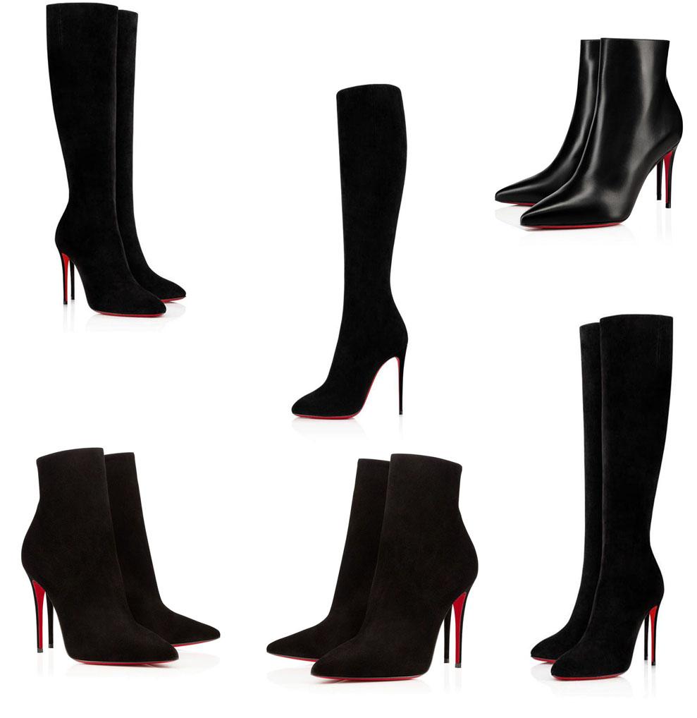 2021 Woman Ankle Shoes Booty Blue Suede Ankle Boots Fashion Sexy Ladies Red Bottom High Heels Shoes Pumps Party Dress Shoes With box, Black
2021 Woman Ankle Shoes Booty Blue Suede Ankle Boots Fashion Sexy Ladies Red Bottom High Heels Shoes Pumps Party Dress Shoes With box, Black