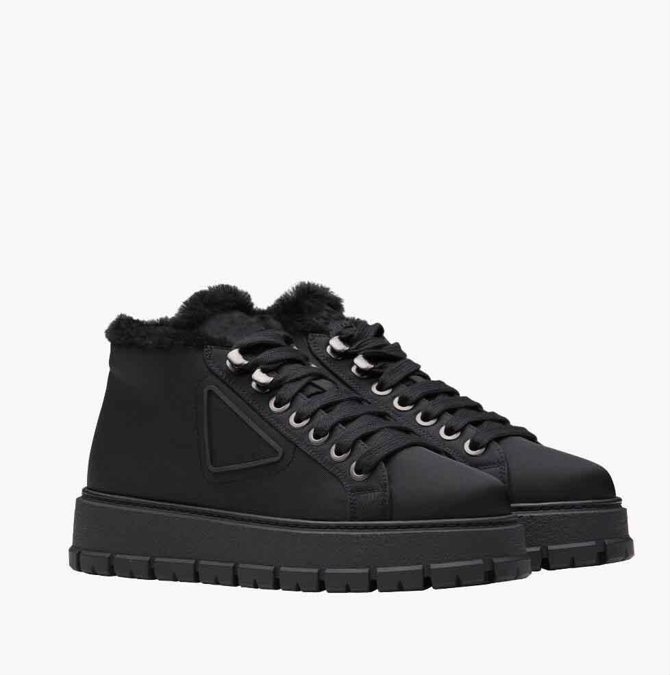 Warm Winter White Black Canvas Leather Sneakers Shoes Women Nylon Laced Booties Shearling lining three-dimensional rubber Platform Trainers EU35-40.BOX
Warm Winter White Black Canvas Leather Sneakers Shoes Women Nylon Laced Booties Shearling lining three-dimensional rubber Platform Trainers EU35-40.BOX