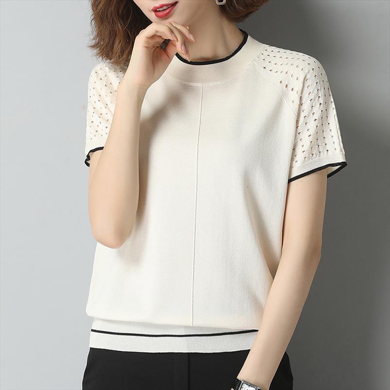 summer women short sleeve thin sweater female half high collar pullover ladies stripe light apricot ice silk knitted top, White;black
summer women short sleeve thin sweater female half high collar pullover ladies stripe light apricot ice silk knitted top, White;black