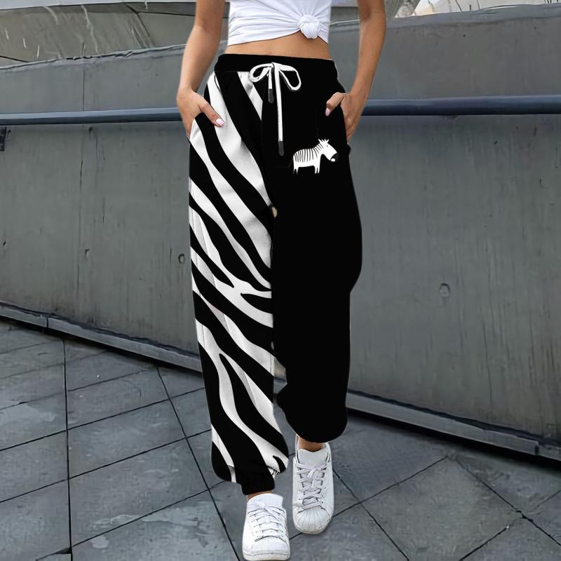 Women' Pants & Capris Sports Women Harajuku Printed Sweatpants Loose Drawstring Waist Joggers Trousers High Contrast Print Casual T6
Women' Pants & Capris Sports Women Harajuku Printed Sweatpants Loose Drawstring Waist Joggers Trousers High Contrast Print Casual T6