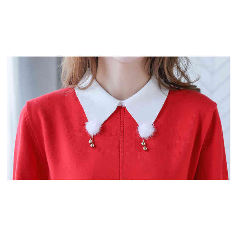 Pull Femme Winter Clothes Long Sleeve Solid Sweaters Women Tops Casual Pullover Jumper Knitted Sweater Women 7607 50 210518