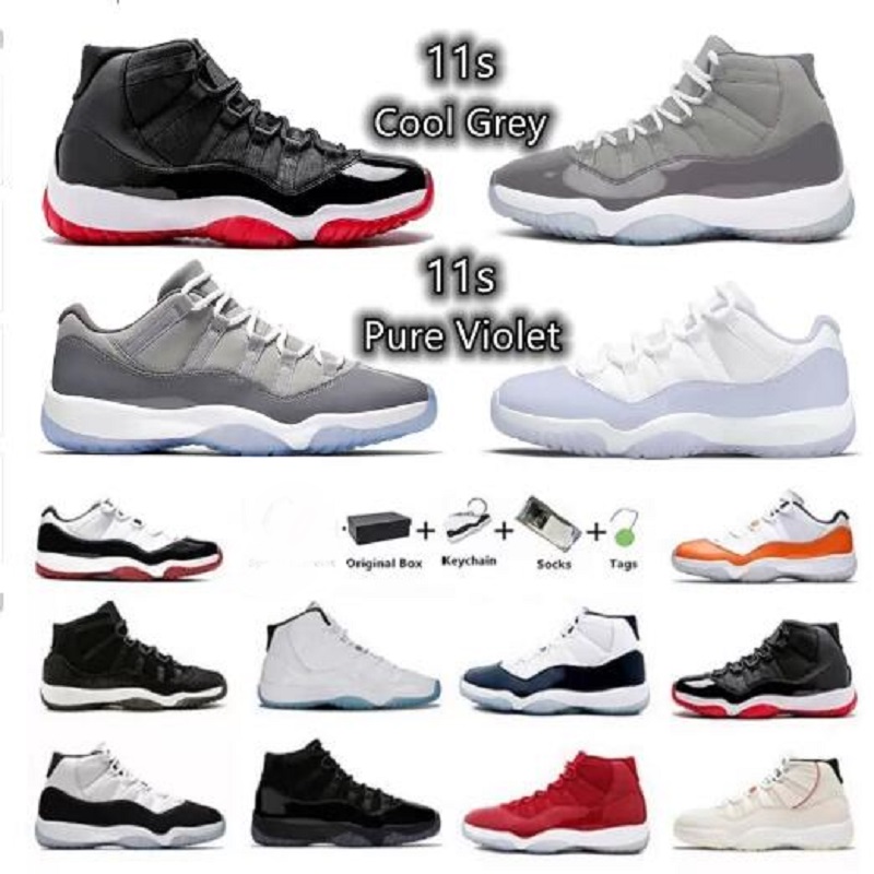 Outdoor Sports Women Mens Jumpman 11 Basketball Shoes 11s Cool Grey Bred Animal Instinct Jubilee 25th Anniversary Concord Sport Trainers Snakeskin UNC Sneakers, # 6 concord 45
Outdoor Sports Women Mens Jumpman 11 Basketball Shoes 11s Cool Grey Bred Animal Instinct Jubilee 25th Anniversary Concord Sport Trainers Snakeskin UNC Sneakers, # 6 concord 45
