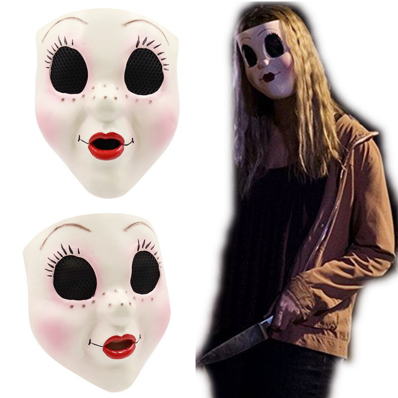 The Strangers: Prey at Night Kinsey Masque Movie Cosplay Helmet Halloween Horror Killer Mask Costume Party Props
The Strangers: Prey at Night Kinsey Masque Movie Cosplay Helmet Halloween Horror Killer Mask Costume Party Props