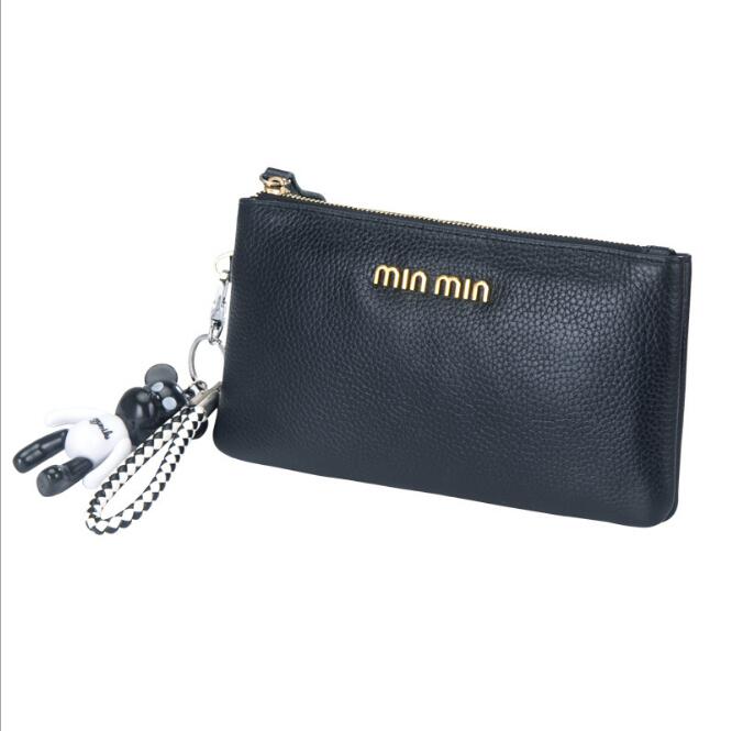 HBP 2021 new women's bags zipper handbags cowhide soft leather mobile phone bag large-capacity clutch, Pink
HBP 2021 new women's bags zipper handbags cowhide soft leather mobile phone bag large-capacity clutch, Pink