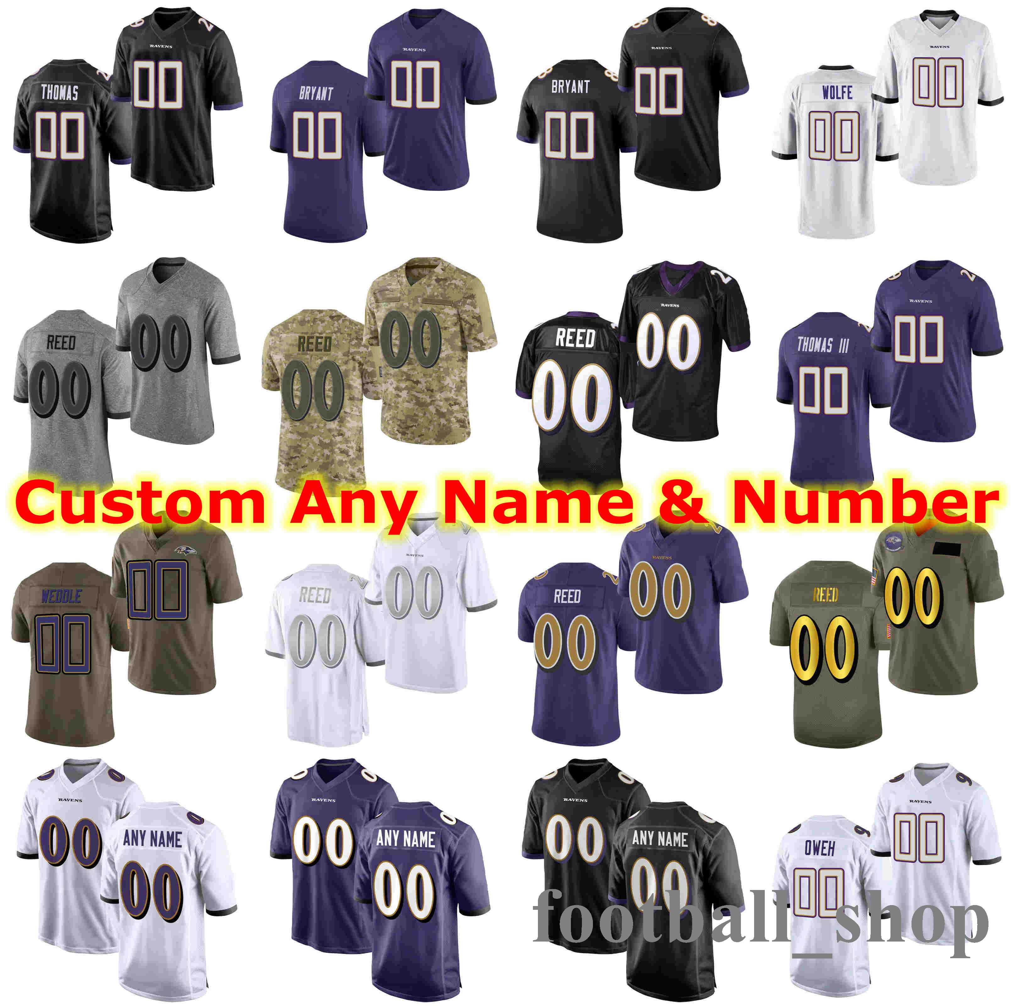 Baltimore Ravens American Football Jerseys Jacob Breeland Jersey Jamal Lewis James Proche II Jaylon Ferguson Moore Jihad Ward Joe Flacco Custom Stitched, As photo
Baltimore Ravens American Football Jerseys Jacob Breeland Jersey Jamal Lewis James Proche II Jaylon Ferguson Moore Jihad Ward Joe Flacco Custom Stitched, As photo