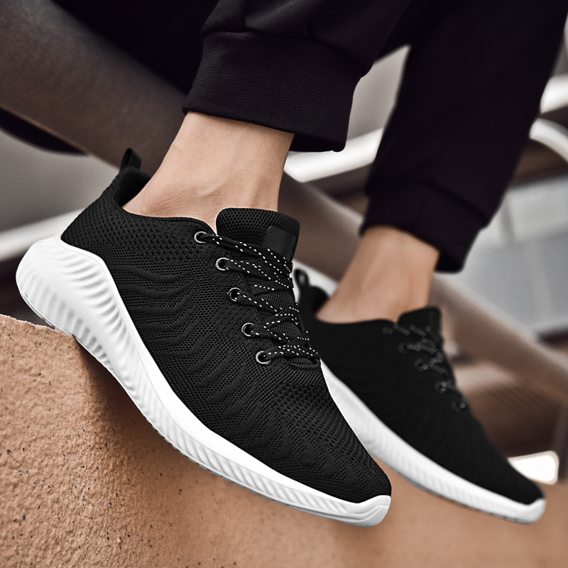 Mens Shoes 2021 Spring Men Mesh Breathable Lightweight Exercise Casual Runner Trendy Black Travel Shoes
Mens Shoes 2021 Spring Men Mesh Breathable Lightweight Exercise Casual Runner Trendy Black Travel Shoes