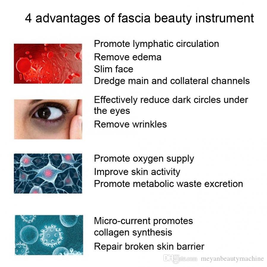 Magic Ball Fascia Massage Machine Micro-Current Face Lifting Tightening Anti-Wrinkle Beauty Instrument Face Skin Care Tools