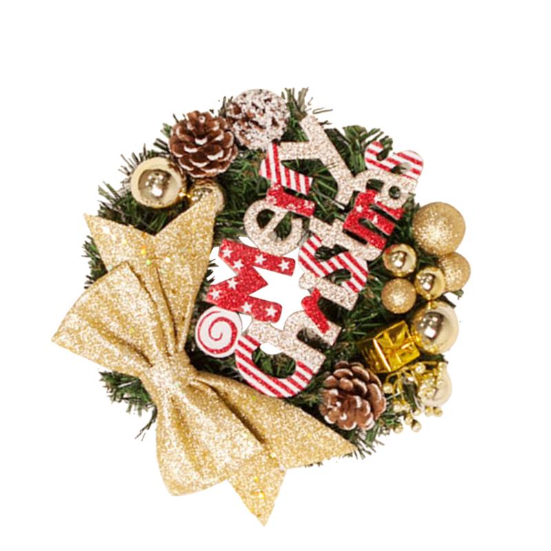 Christmas Decorations Shiny Wreath Festive Decoration Hanging Garland For Home Party Door (30cm, Golden)
Christmas Decorations Shiny Wreath Festive Decoration Hanging Garland For Home Party Door (30cm, Golden)