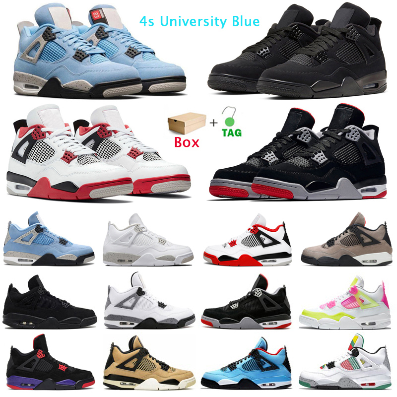4s Basketball Shoes 4 University Blue White Oreo Fire Red Taupe Haze Neon Black Cat Mens Trainers Sport Sneakers with box, Cool grey
4s Basketball Shoes 4 University Blue White Oreo Fire Red Taupe Haze Neon Black Cat Mens Trainers Sport Sneakers with box, Cool grey