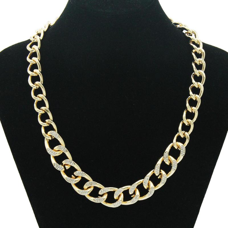 Chokers Cuban Chain Necklace For Men Fashion Hip Hop Rock Pendant Solid Diamond Inlaid Choker Unisex Aesthetic Jewelry 2021
Chokers Cuban Chain Necklace For Men Fashion Hip Hop Rock Pendant Solid Diamond Inlaid Choker Unisex Aesthetic Jewelry 2021