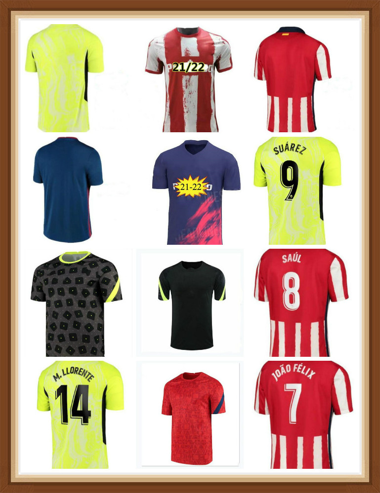Atletico soccer jersey 21 22 JOÃO FÃLIX MADRID 2021 2022 M. LLORENTE KOKE SAUL GODIN DIEGO COSTA camiseta football shirts uniforms men + kids kit, Black;yellow
Atletico soccer jersey 21 22 JOÃO FÃLIX MADRID 2021 2022 M. LLORENTE KOKE SAUL GODIN DIEGO COSTA camiseta football shirts uniforms men + kids kit, Black;yellow
