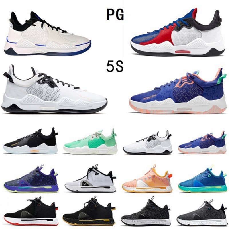 Fashion Blue powder Paul George PG 5 V Mens Basketball Shoes Top Quality Clippers Bred Black White PG5 trainers men Sports Sneakers, Color#11
Fashion Blue powder Paul George PG 5 V Mens Basketball Shoes Top Quality Clippers Bred Black White PG5 trainers men Sports Sneakers, Color#11