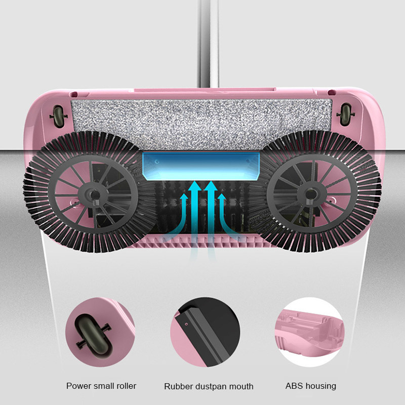 Hand Push Sweeper Broom Dustpan Mops Allinone No Dead Angle Household Cleaning Tools Magic Clean 2104234384268
