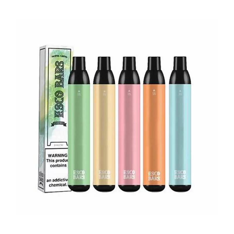 ESCO BARS 2500 Puffs Disposable Vape E cigarette 6ml Pod Device Pen 5% Strength 1000mAh Battery pk Puff Bang XXL
ESCO BARS 2500 Puffs Disposable Vape E cigarette 6ml Pod Device Pen 5% Strength 1000mAh Battery pk Puff Bang XXL