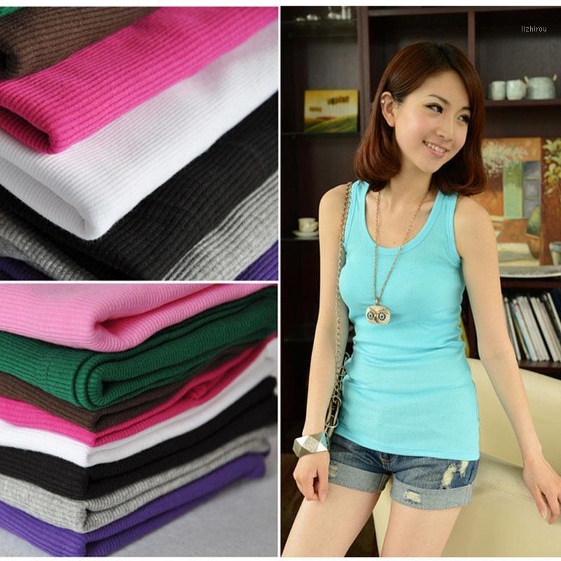 Camisoles & Tanks 2021 Bew 1 Piece Casual All-match Women's Sleeveless Vest T-shirt Summer Round Neck Candy Color
Camisoles & Tanks 2021 Bew 1 Piece Casual All-match Women's Sleeveless Vest T-shirt Summer Round Neck Candy Color