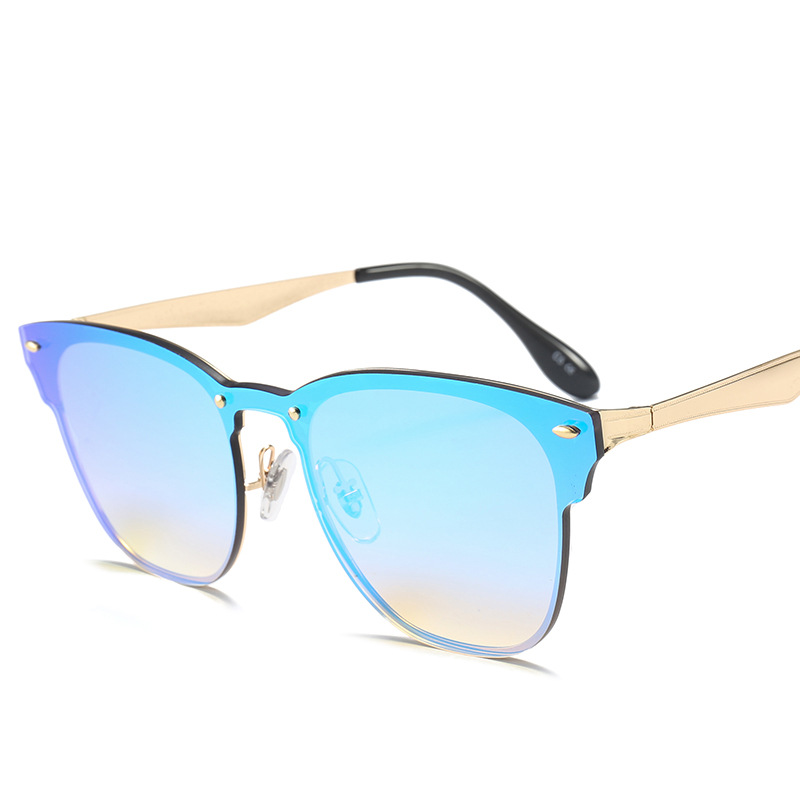 Fashion Men's Women's All-in-one Sunglasses Round Face Color Ocean UV400 Lens Brand Design Sun Glasses High Quality with Box Cases
Fashion Men's Women's All-in-one Sunglasses Round Face Color Ocean UV400 Lens Brand Design Sun Glasses High Quality with Box Cases