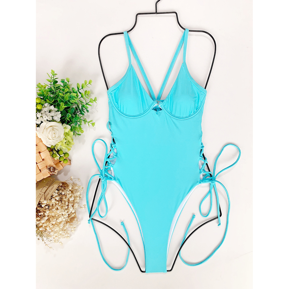 2021 New Sexy One Piece Swimsuit Female Bandage Swimwear Women Push Up Monokini Solid Bodysuit Bathing Suits Summer Beach Wearswimwear Bathi
2021 New Sexy One Piece Swimsuit Female Bandage Swimwear Women Push Up Monokini Solid Bodysuit Bathing Suits Summer Beach Wearswimwear Bathi