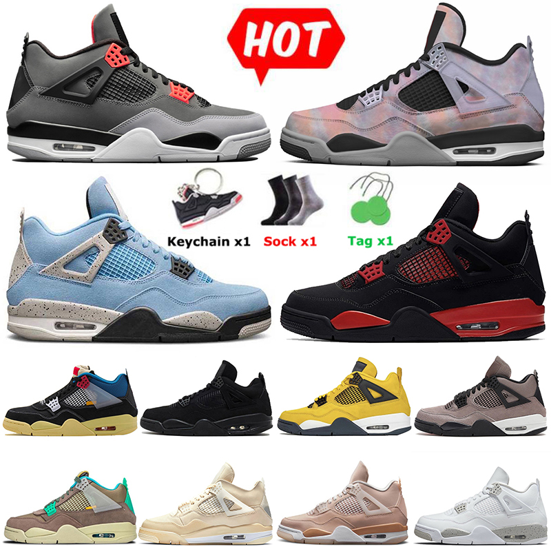 High Mens 4 Black Cat University Blue Bred 4s basketball shoes jordan retro white oreo off fire Red thunder metallic purple zen master men women sneakers trainers, A19 sail 36-47
High Mens 4 Black Cat University Blue Bred 4s basketball shoes jordan retro white oreo off fire Red thunder metallic purple zen master men women sneakers trainers, A19 sail 36-47