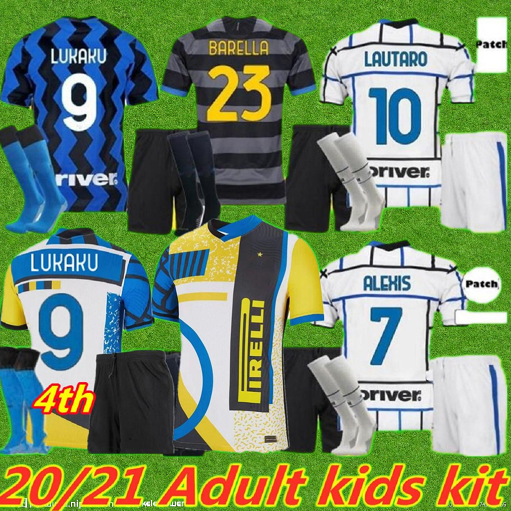 men+kids kit inter barella soccer jersey lukaku milan vidal lautaro eriksen alexis 20 21 de vrij fourth football shirt 20/21 hakimi uniforms, Black
men+kids kit inter barella soccer jersey lukaku milan vidal lautaro eriksen alexis 20 21 de vrij fourth football shirt 20/21 hakimi uniforms, Black