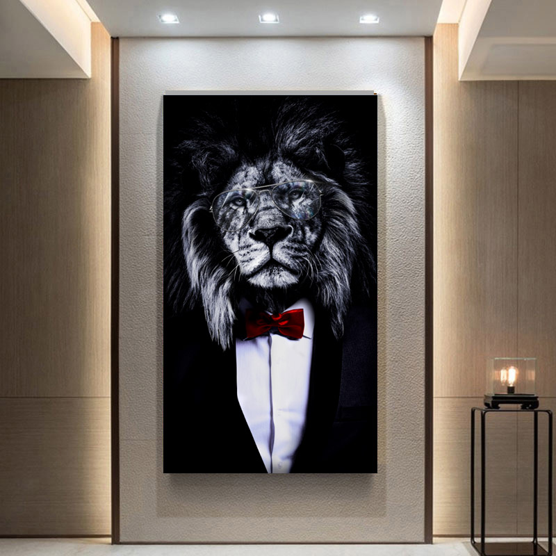 Large Size Lion Poster Wall Art Canvas Painting Abstract Animal Picture HD Printing For Living Room Home Decoration No Frame
Large Size Lion Poster Wall Art Canvas Painting Abstract Animal Picture HD Printing For Living Room Home Decoration No Frame