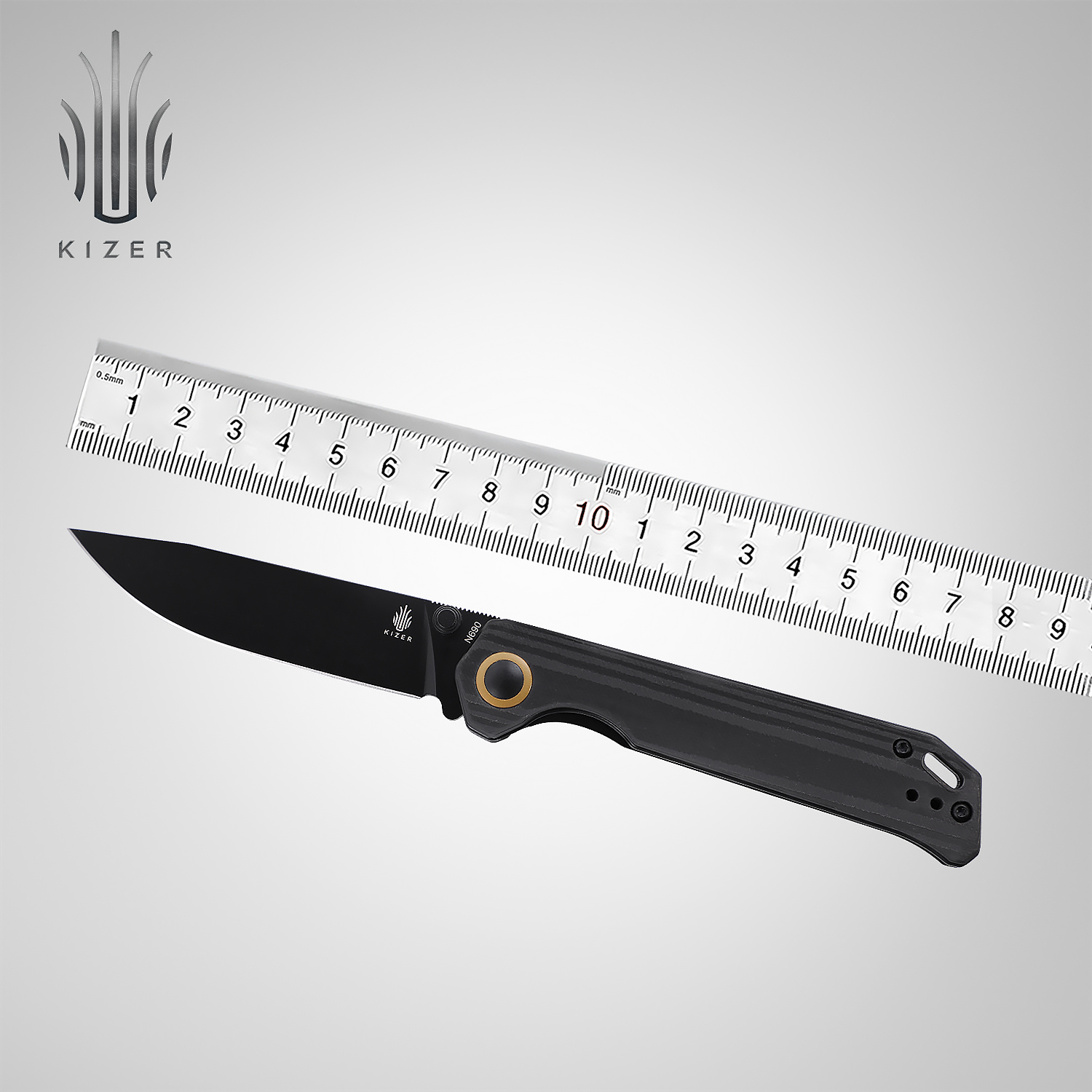 Kizer Pocket Knife V4458.2E1/V4458.2E2 Begeiter 2 2021 New Back Carbon Fiber or Green Micarta Hande Back Bade Knife
Kizer Pocket Knife V4458.2E1/V4458.2E2 Begeiter 2 2021 New Back Carbon Fiber or Green Micarta Hande Back Bade Knife