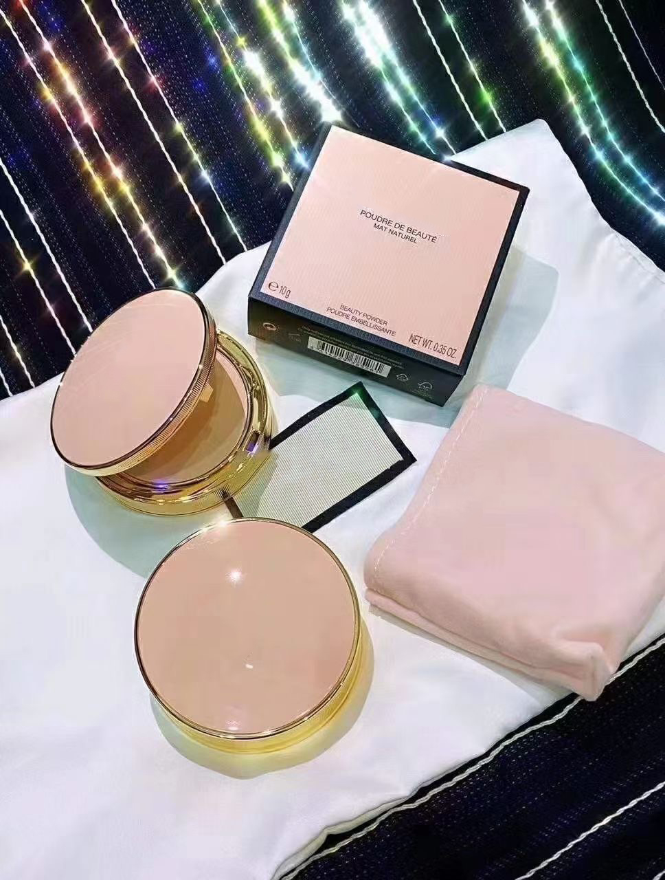 Top Quality Brand Pressed Powder Makeup Beauty Powders Mat Naturel 4Colors De Beaute Pouder Embellissante 10G Fast Send