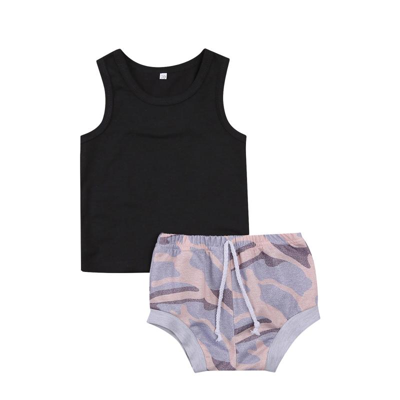 Clothing Sets 2021 Cute Baby Boy Girl 2pcs Set Crop Top Black Vest+Adjustable Drawstring Chic Print Cool Casual Style Summer, As pic
Clothing Sets 2021 Cute Baby Boy Girl 2pcs Set Crop Top Black Vest+Adjustable Drawstring Chic Print Cool Casual Style Summer, As pic