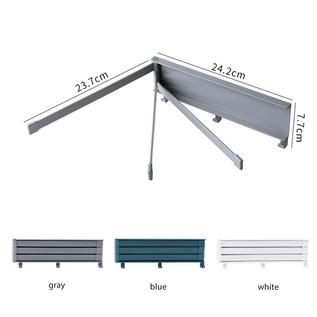 strong Towel Rack Wall Mounted Folding Bar Kitchen Bathroom Rotatable Washcloth Hanger Rag Holder
