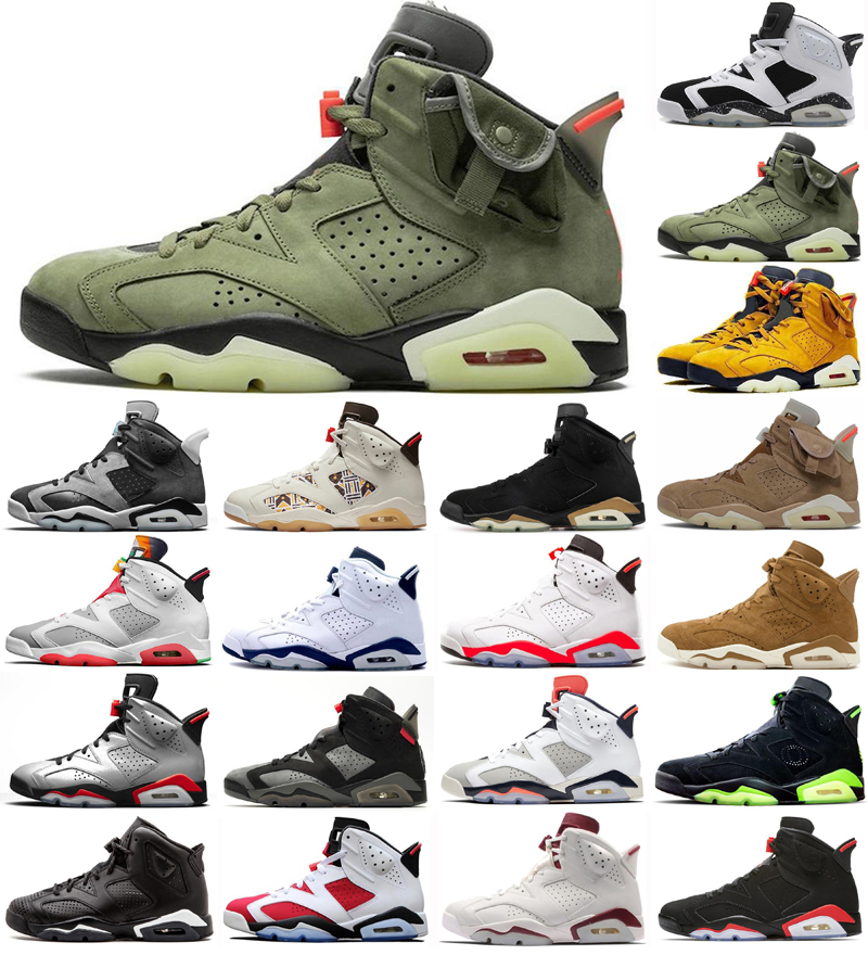 Top Quality 2021 Jumpman 6 6s VI Basketball Shoes British Khaki Travis Catus Jack Men Women Black Infrared Midnight Navy Trainers Sneakers 40-47, As photo 11
Top Quality 2021 Jumpman 6 6s VI Basketball Shoes British Khaki Travis Catus Jack Men Women Black Infrared Midnight Navy Trainers Sneakers 40-47, As photo 11